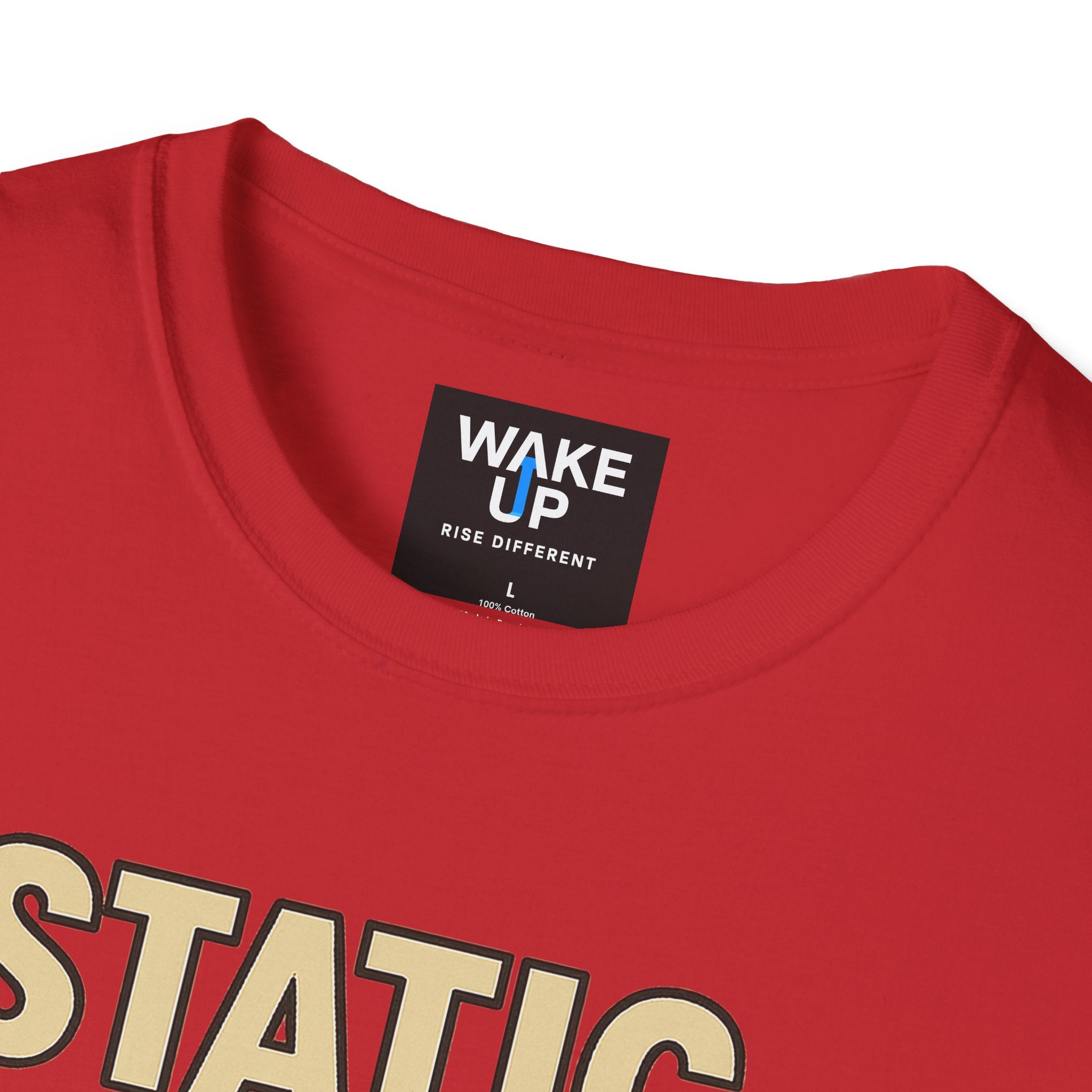 Static to Signal — Tune Out. Rise Up. - Rise Different (Men’s T-Shirt)