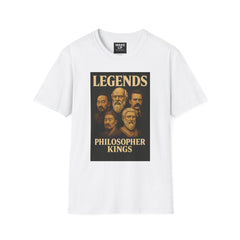 LEGENDS: Philosopher Kings T-Shirt – Ancient Wisdom Icons for Men | Twisted Covers: Comics, Cinema & Chaos