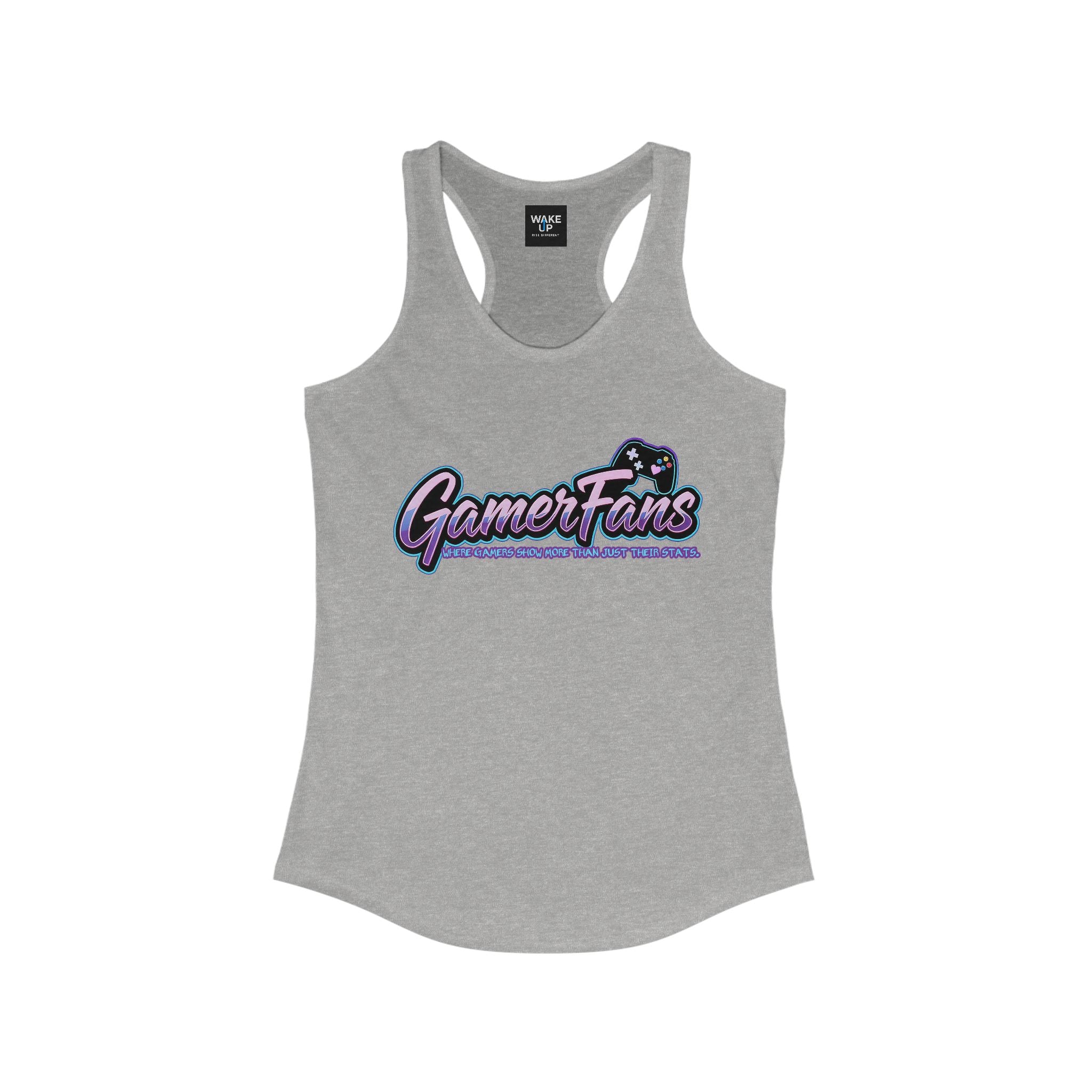 Where Gamers Show More Than Just Their Stats – GamerFans Racerback Tank Top for Women | Culture Shock Collection