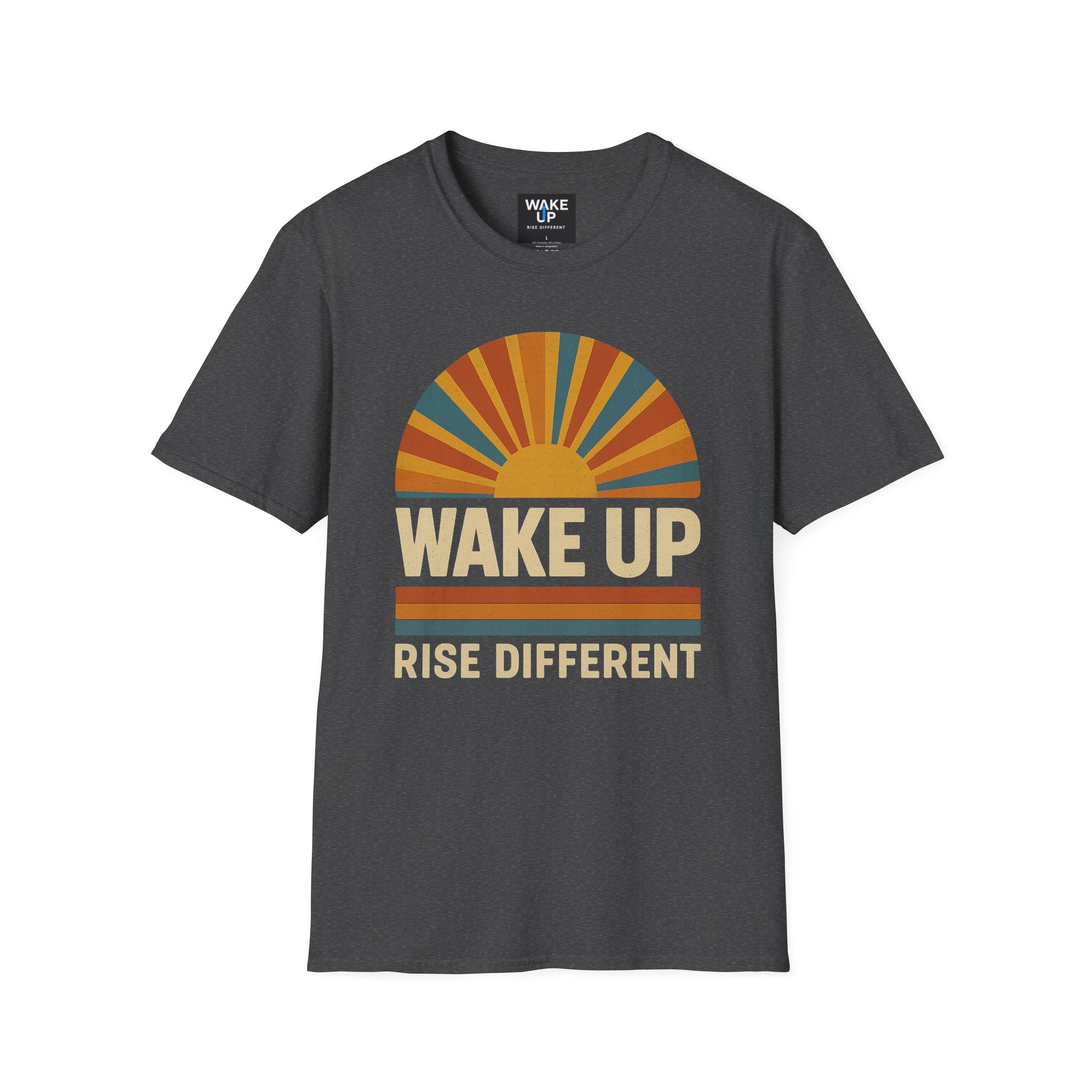 Wake Up - Rise Different - Retro Sunrise - Rise Different (Men’s T-Shirt)