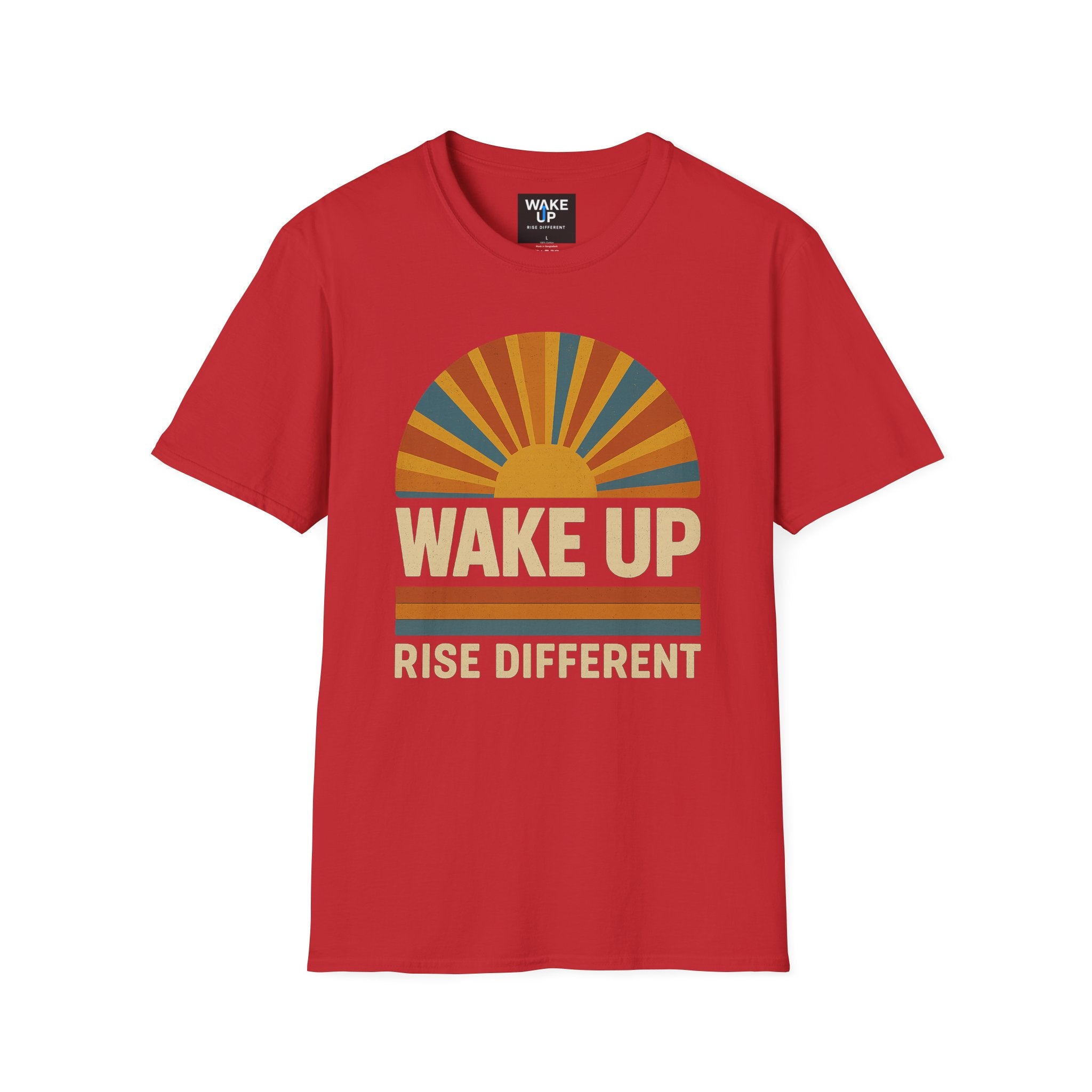 Wake Up - Rise Different - Retro Sunrise - Rise Different (Men’s T-Shirt)