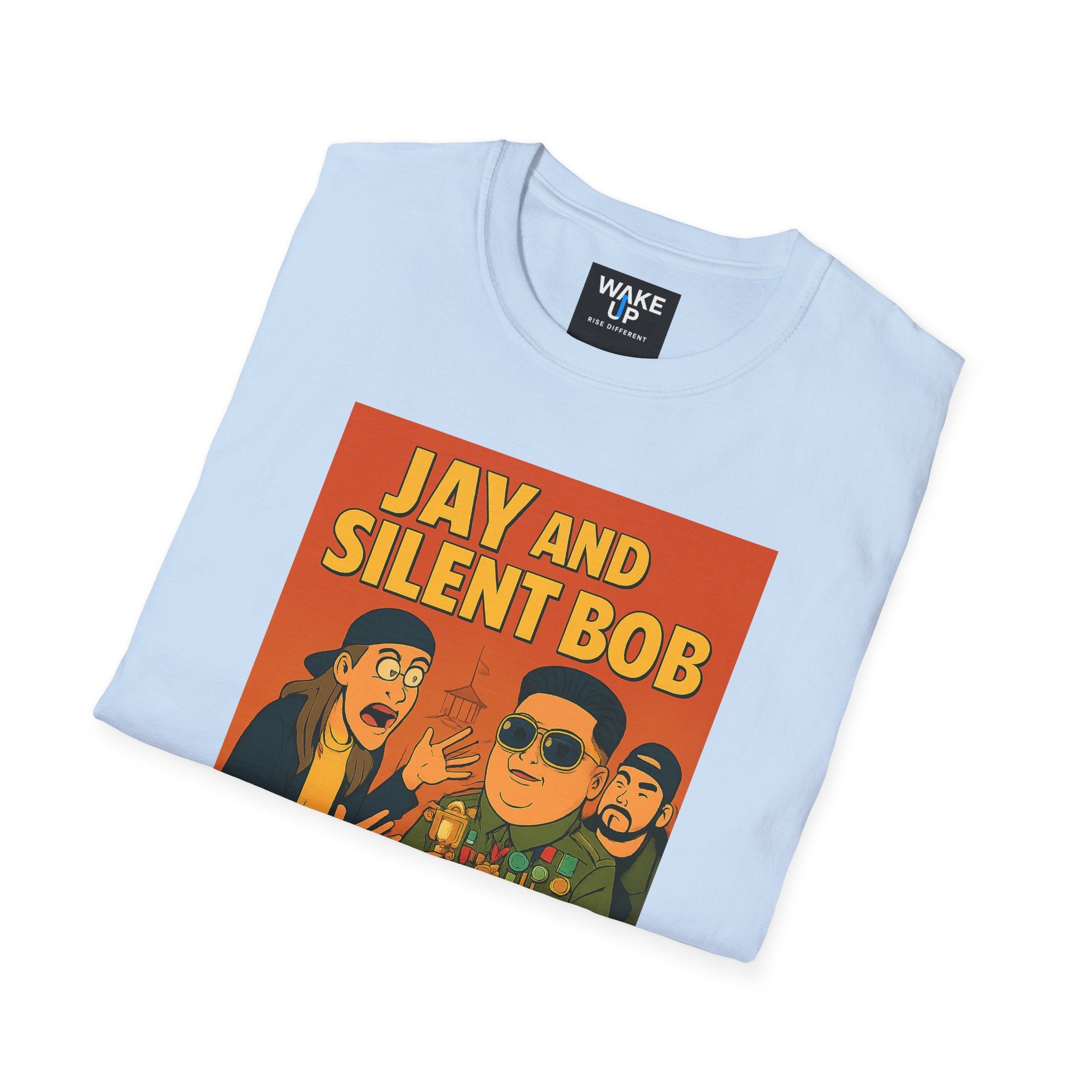 Jay and Silent Bob: Dictators of Disbelief - Twisted Covers: Comics, Cinema & Chaos (Men’s T-Shirt)
